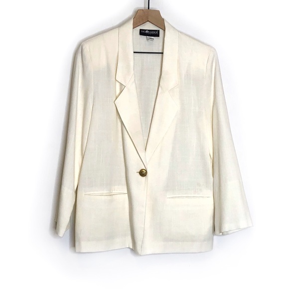 Coats | Sag Harbor Petite Linen Blazer 